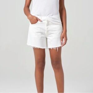 Agolde Parker Long Short Panna Cotta 27